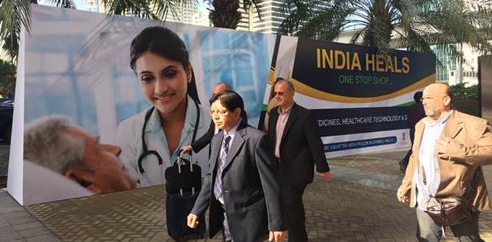 Brand India makes its presence felt at Arab Health 2017